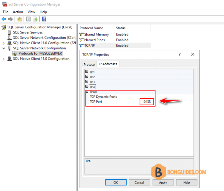 How to determine the port number used by SQL Server and configure a ...
