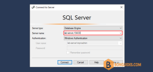 How to connect to a different port with SQL Server Management Studio