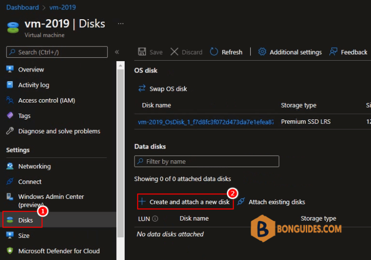 How to Add More Data Disk into Azure Virtual Machine