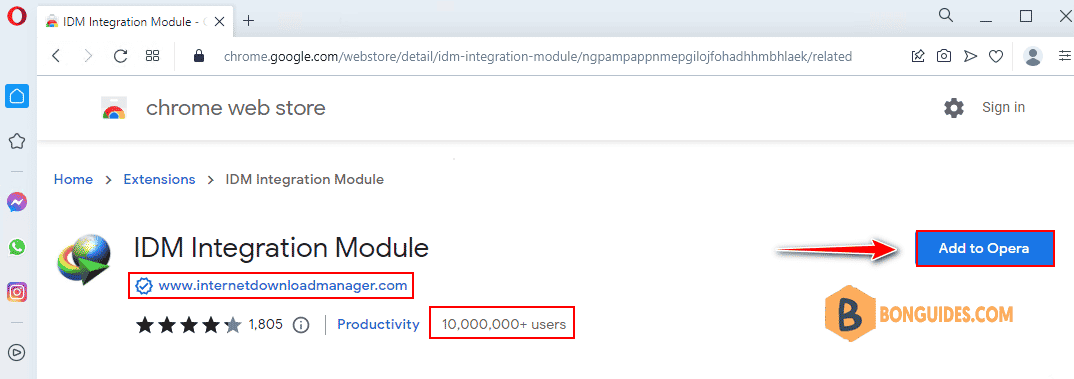 Fix IDM Button Missing in Opera Browser | Install IDM Extension in Opera Browser Manually