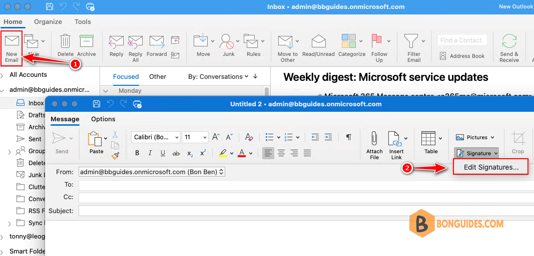 How to Create an Email Signature in Microsoft Outlook for Mac