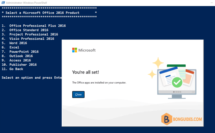 How to Download and Install Office 2016 Using PowerShell