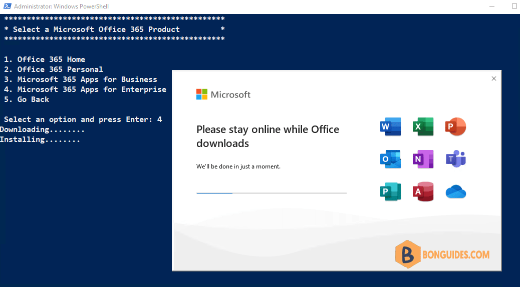 How To Download And Install Office 365 Using PowerShell