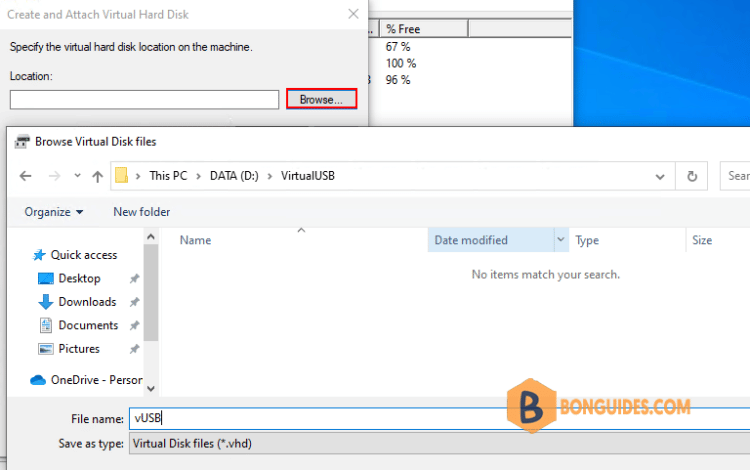 How to Create a Virtual USB Drive in Windows 10