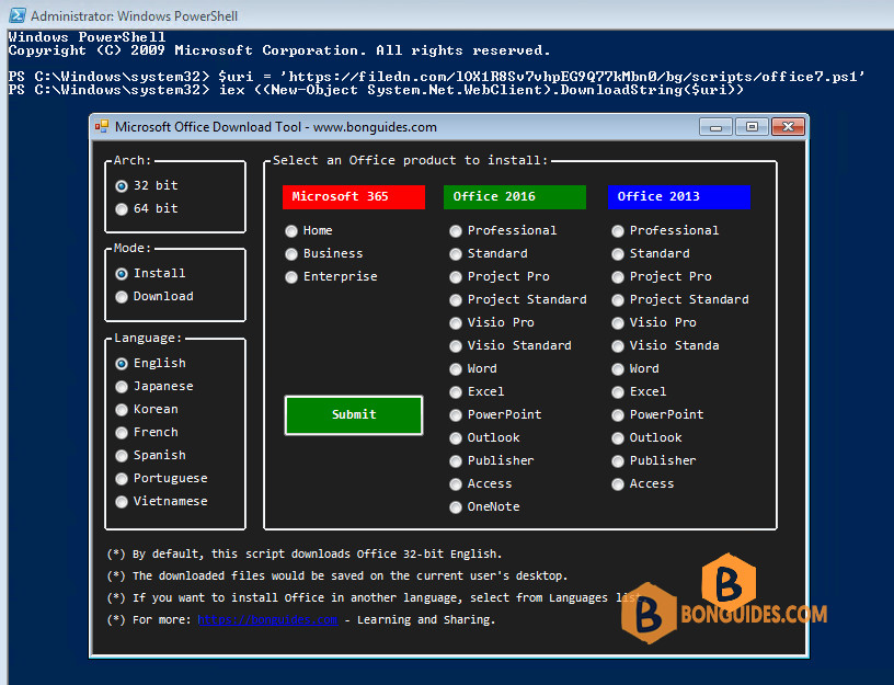 How to Download and Install Office 2013 Using PowerShell