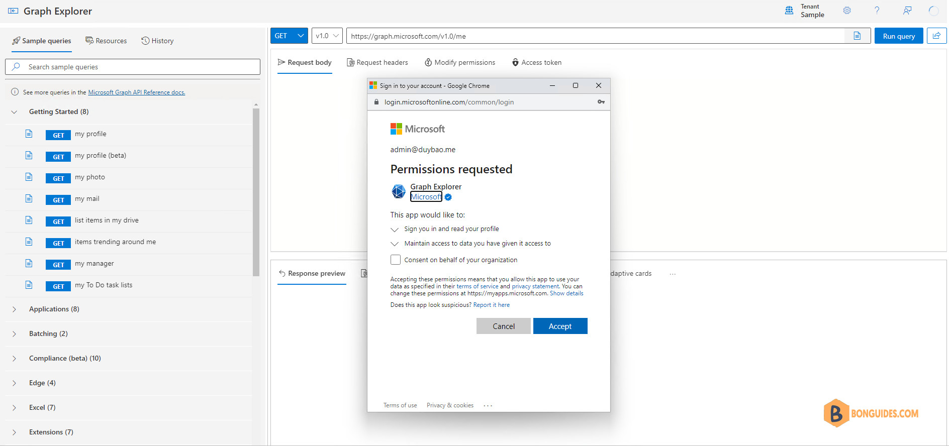 What is the Microsoft Graph API?