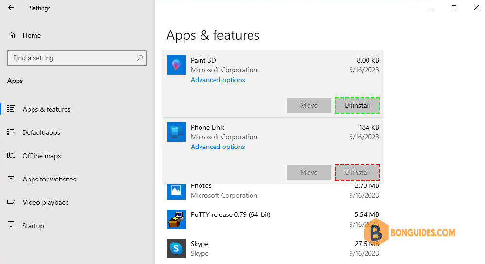 How to Uninstall Preinstalled Apps in Windows