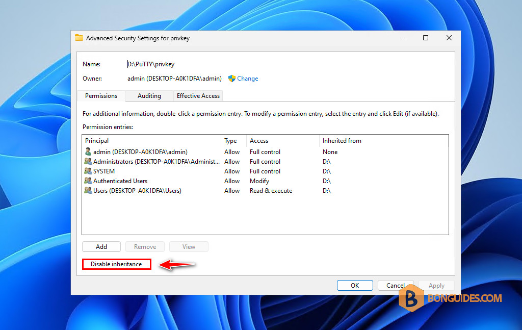 How to Fix Bad Permissions Try Removing Permissions for User in OpenSSH