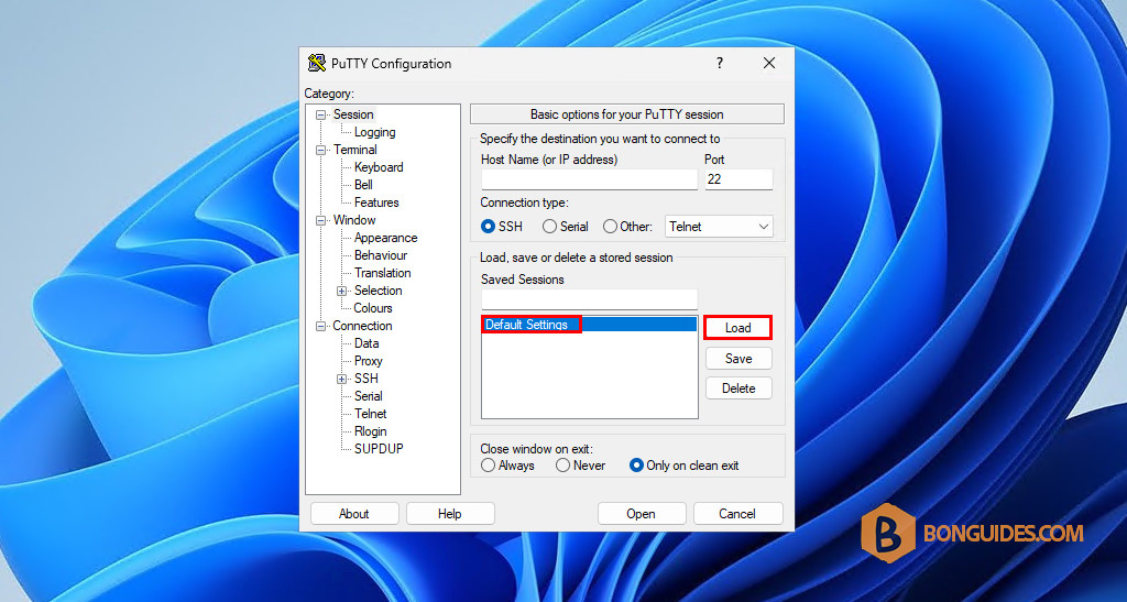 PuTTY Command Line Argument to Change Window Title