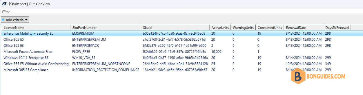 How to Get Microsoft 365 License Expiration Dates using Graph Api