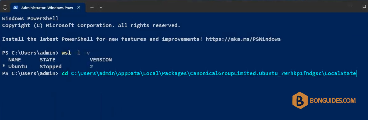 How to Shrink the Virtual Disk of a Linux Distro in WSL