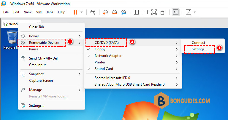 How to Fix Cannot Install VMware Tools in Windows 7 in VMware Workstation