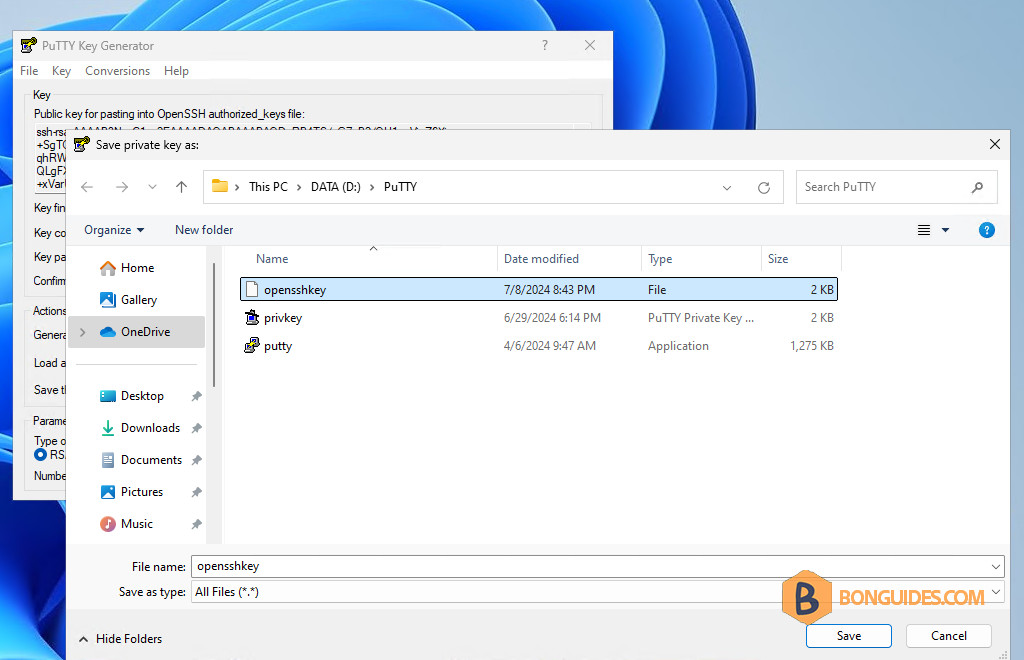How to Convert PuTTY Private Keys to OpenSSH Format