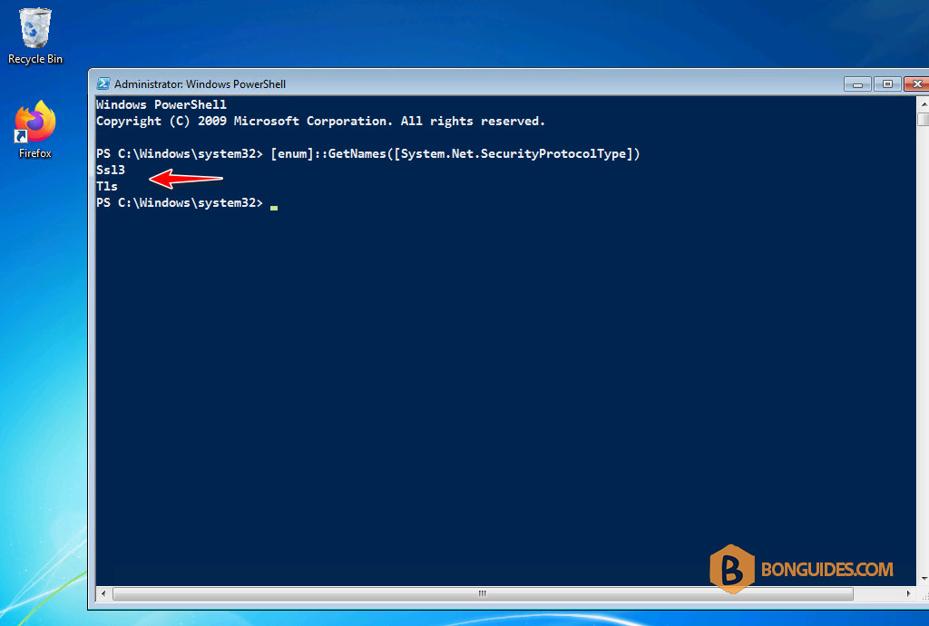 How to Enable TLS Version 1.2 on Windows 7