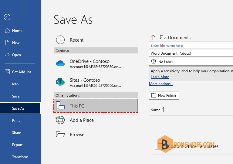 Prevent Office Apps From Saving Files to OneDrive by Default