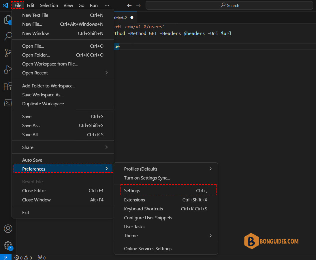 How to Disable the Yellow Bulb in Visual Studio Code