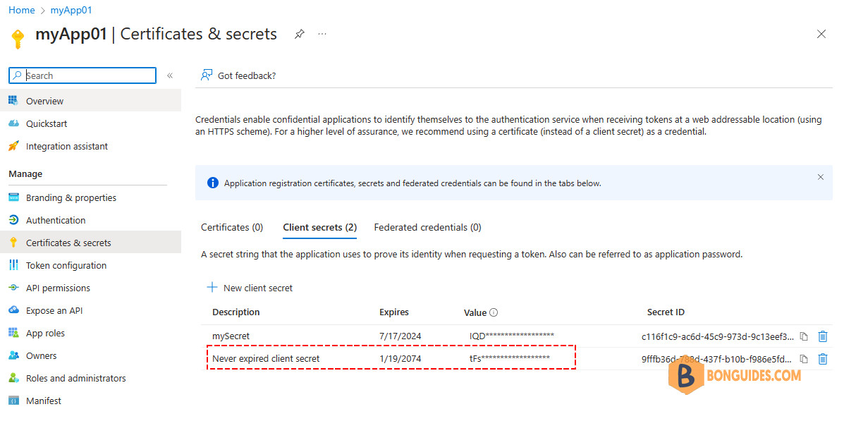 How to Create an Unlimited Client Secret in Microsoft Entra ID