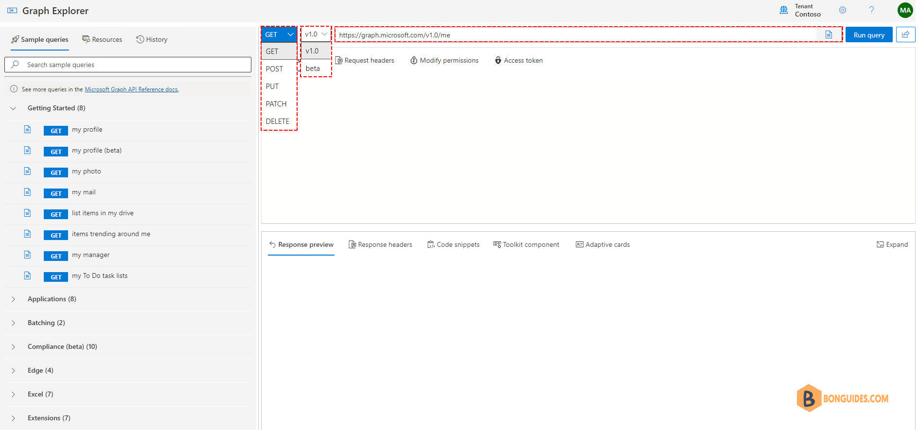 What is the Microsoft Graph API?