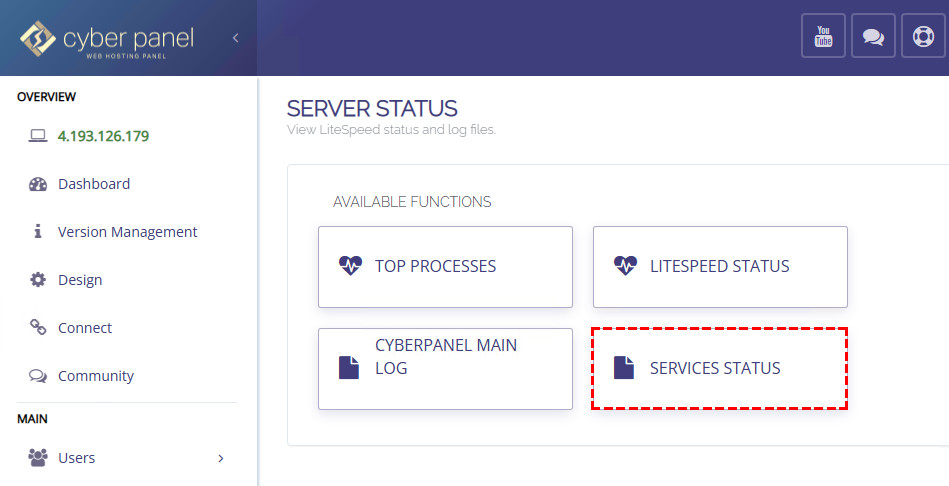 How to Restart OpenLiteSpeed in CyberPanel