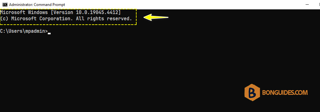 How to Hide All Rights Reserved Message in CMD Command Prompt