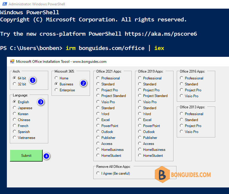 How to Download and Install Office 365 Using PowerShell