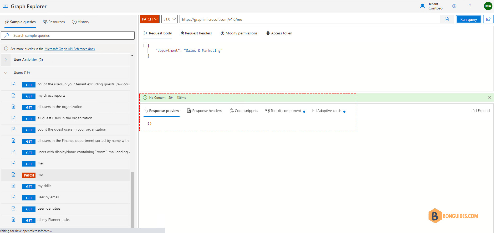 What is the Microsoft Graph API?