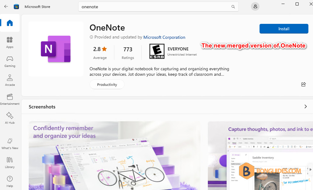 How to Install OneNote for Windows 10 on Windows 11