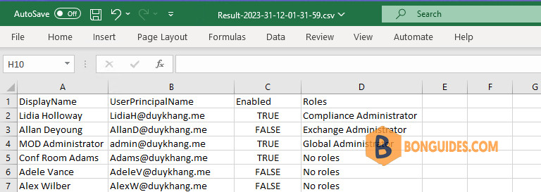 How to Export Users with Roles Assignment in Microsoft 365 using Microsoft Graph PowerShell