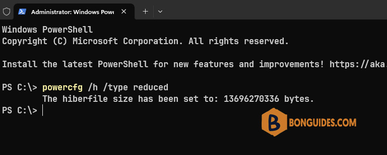 How To Reduce The Size Of hiberfil.sys In Windows