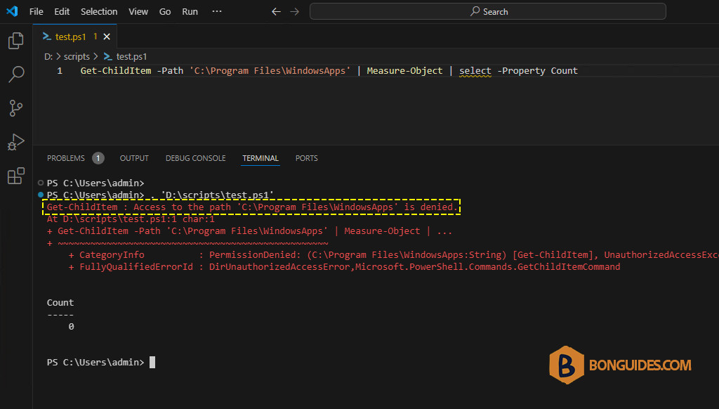 How to Always Run VS Code as an Administrator