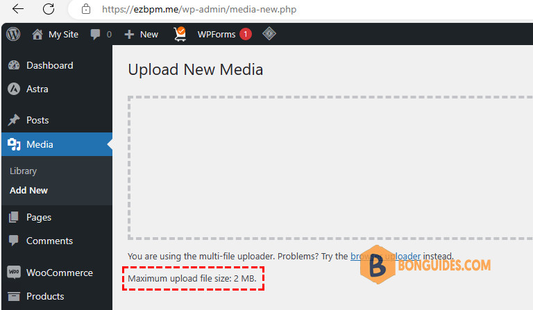 The Uploaded File Exceeds The Upload_Max_Filesize CyberPanel