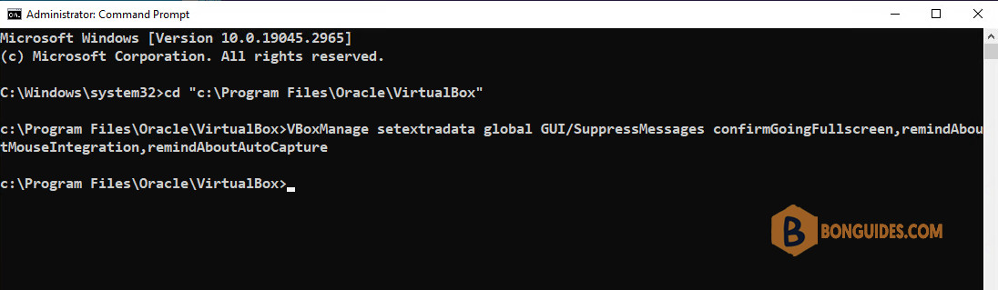 How to Disable Notification Panel on the Right in VirtualBox 7
