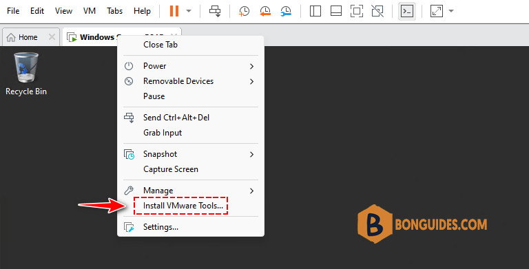 How to Fix Cannot Install VMware Tools in Windows Server 2012 in VMware Workstation