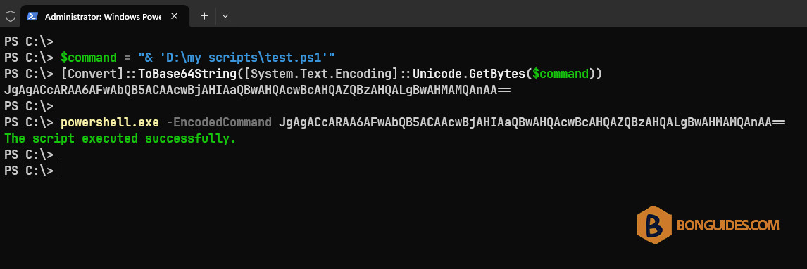 How to Run a Script With The Path Has Spaces in PowerShell