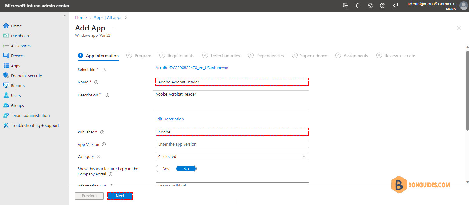 How to Deploy Adobe Acrobat Reader with Intune (Win32 App)