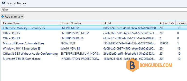 Translate Microsoft 365 License GUIDs to Product Names in PowerShell Microsoft Graph