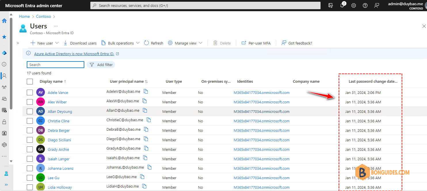 Get the Last Password Change Date Using PowerShell in Microsoft 365