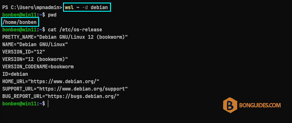 How to Change Default Directory in Windows Subsystem for Linux WSL