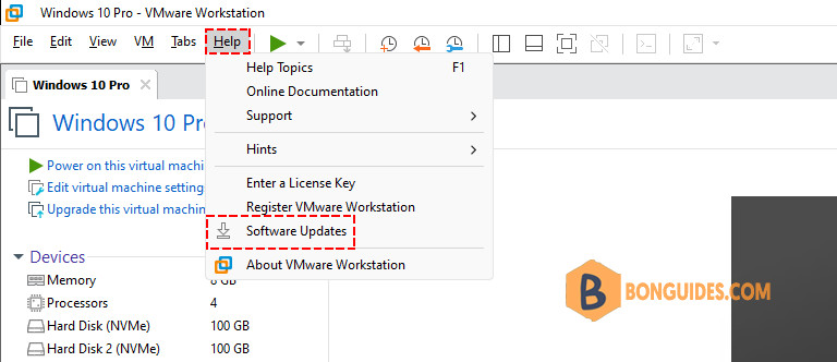 Unsupported Processor Error in Windows 10 VM on VMware Workstation Pro 16