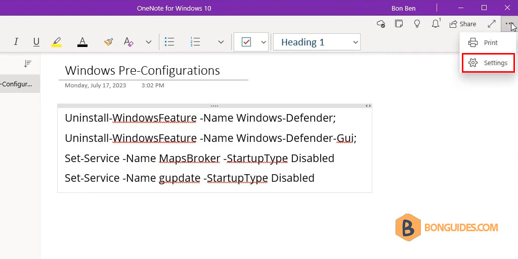 How to Remove the Red Underlines in Microsoft OneNote
