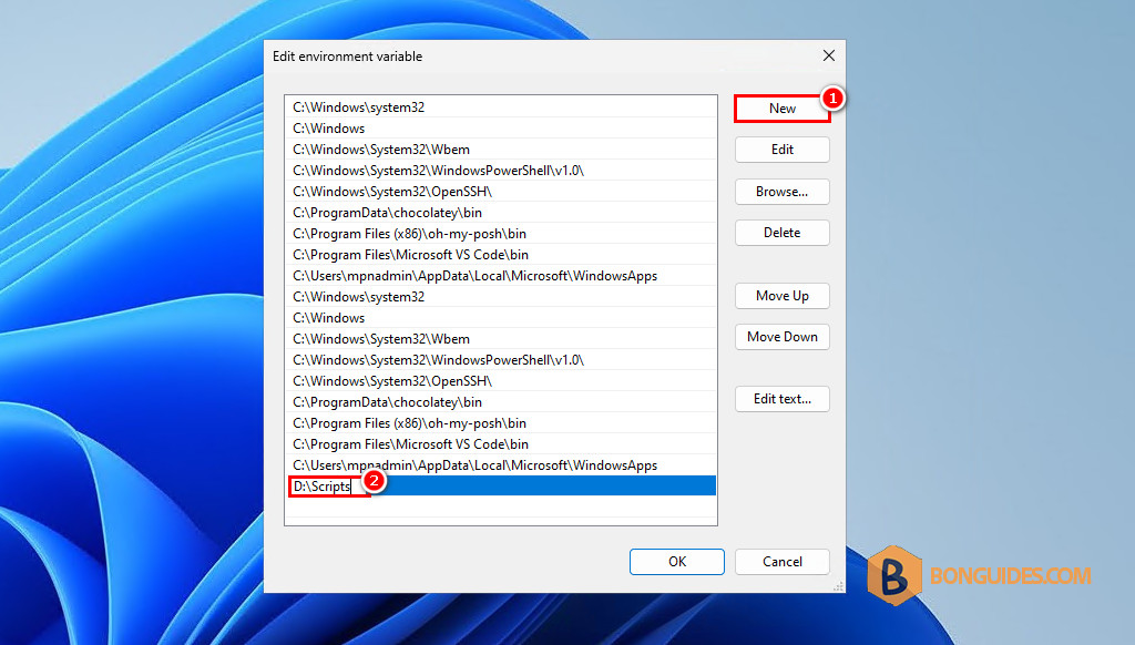 How to Add a Directory to Windows %PATH% Environment Variables