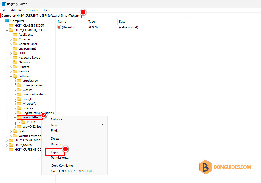 How to Export and Import Putty Sessions to Another Computer