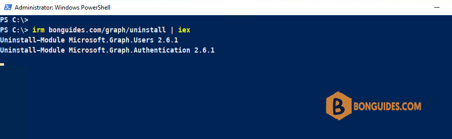 How to Uninstall Microsoft Graph PowerShell Modules Completely