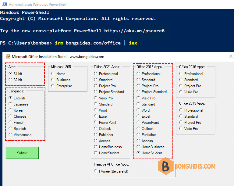 How to Download and Install Office Home and Student 2019 Using PowerShell
