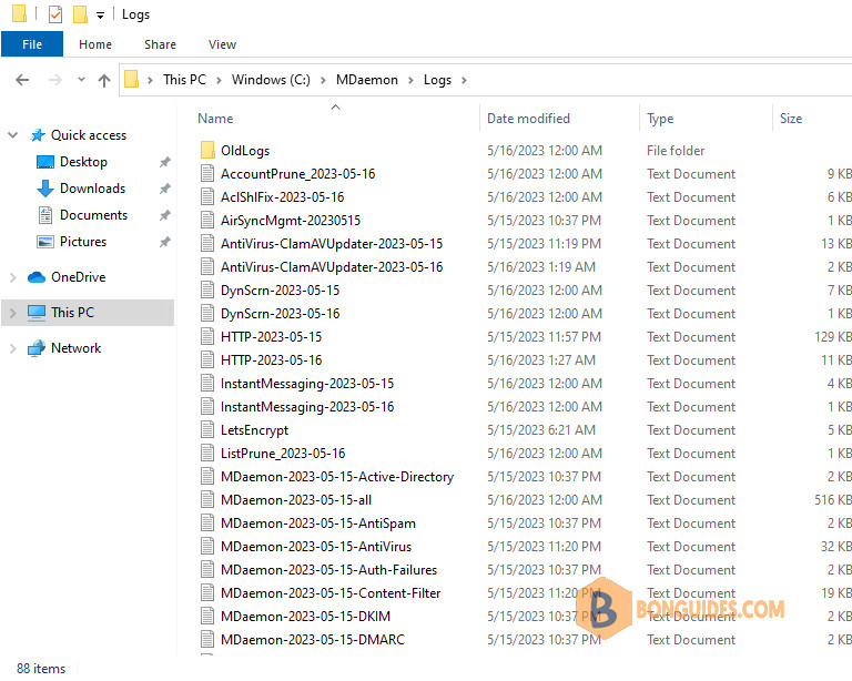 How to Track Emails Though the Logs in MDaemon Email Server