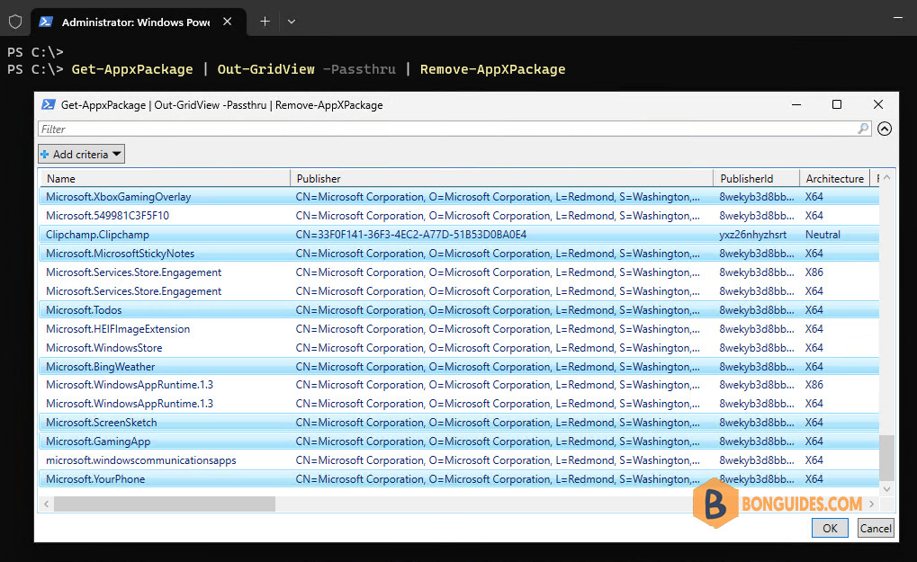 How to Uninstall Preinstalled Apps in Windows
