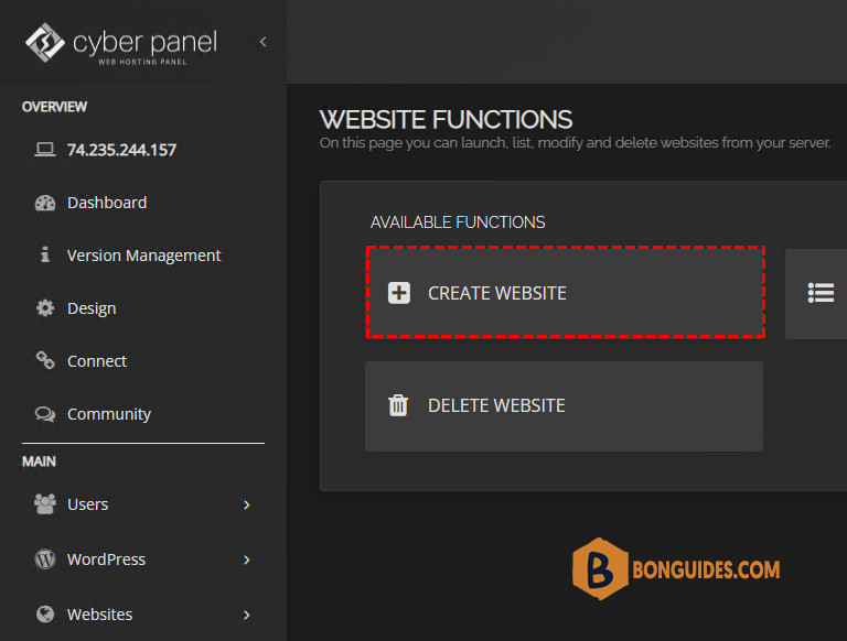 How to Configure the Login Page to Domain Name Instead of IP at CyberPanel