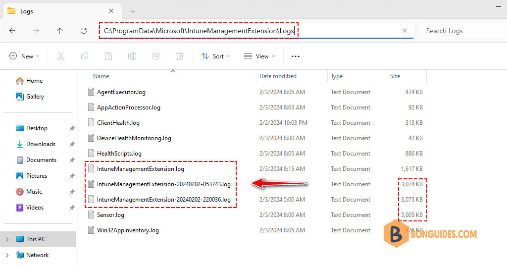 How to Configure Log File Settings for the Intune Management Extension