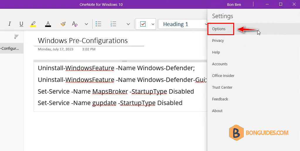 How to Remove the Red Underlines in Microsoft OneNote
