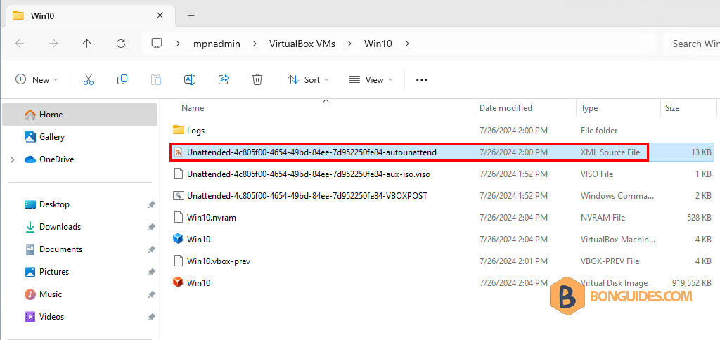 How to Fix Windows Cannot Read the ProductKey From the Unattend Answer File in VirtualBox